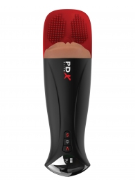 Мастурбатор-вагина в колбе с вибрацией Fuck-O-Matic Pro XL - Pipedream - в Коломне купить с доставкой