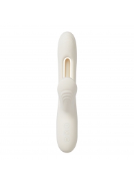 Хай-тек вибратор с таппингом и вакуумом Angela - 21,8 см. - BeYourLover