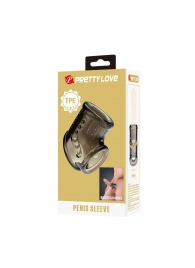 Дымчатая насадка на пенис и мошонку - Baile - в Коломне купить с доставкой