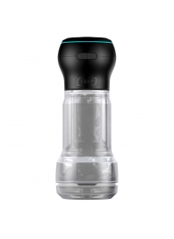Набор PowerBlow   Feel Pocket Stroker Crystal: мастурбатор и интерактивная насадка - Kiiroo - в Коломне купить с доставкой