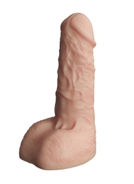 Телесный фаллоудлинитель с мошонкой Cock Next - 17 см. - LOVETOY (А-Полимер) - в Коломне купить с доставкой