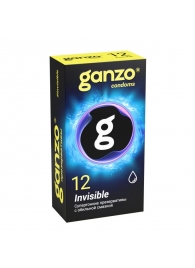 Супертонкие презервативы Ganzo Invisible - 12 шт. - Ganzo - купить с доставкой в Коломне