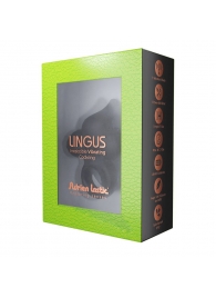 Черное эрекционное кольцо Lingus с вибрацией - Adrien Lastic - в Коломне купить с доставкой