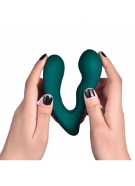 Темно-бирюзовый вибромассажер простаты Solstice X - Magic Motion - в Коломне купить с доставкой