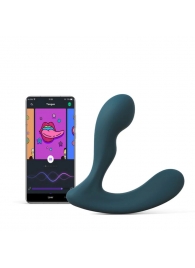 Темно-бирюзовый вибромассажер простаты Solstice X - Magic Motion - в Коломне купить с доставкой