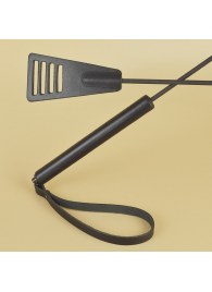 Черный кожаный стек «Сириус» - 60 см. - Sitabella - купить с доставкой в Коломне