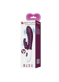 Фиолетовый вибратор-кролик Naughty Bunny - 19,8 см. - Baile