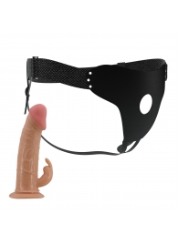 Телесный мужской страпон Mavis - Baile - купить с доставкой в Коломне