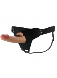 Телесный мужской страпон Mavis - Baile - купить с доставкой в Коломне