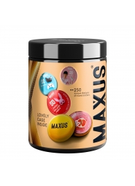 Точечные презервативы MAXUS 2000 Amazing Dots с железным кейсом - 15 шт. - Maxus - купить с доставкой в Коломне