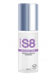 Лубрикант на водной основе S8 Glycerin Free без глицерина - 125 мл. - Stimul8 - купить с доставкой в Коломне