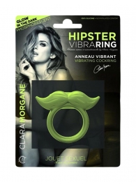 Люминесцентное эрекционное виброкольцо Hipster - Clara Morgane - в Коломне купить с доставкой