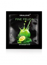 Саше съедобной оральной смазки OraLove с ароматом фейхоа - 3 гр. - Биоритм - купить с доставкой в Коломне