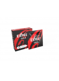 Презервативы с ароматом колы Expert Cola - 3 шт. - Expert - купить с доставкой в Коломне