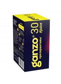 Ароматизированные презервативы Ganzo Juice - 30 шт. - Ganzo - купить с доставкой в Коломне