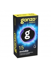 Супертонкие презервативы Ganzo Invisible - 15 шт. - Ganzo - купить с доставкой в Коломне