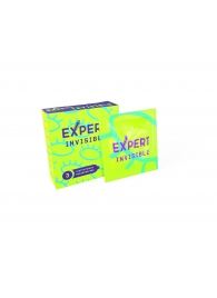 Ультратонкие презервативы Expert Invisible - 3 шт. - Expert - купить с доставкой в Коломне