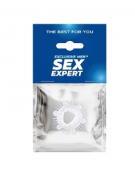 Стимулирующая насадка на пенис с несколькими видами рельефа - Sex Expert - в Коломне купить с доставкой