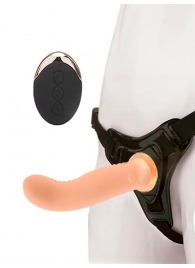 Женский вибрострапон со съемной насадкой и пультом ДУ - Erokay - купить с доставкой в Коломне