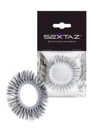 Круглое эрекционное кольцо с длинными «ресничками» - Sextaz - в Коломне купить с доставкой