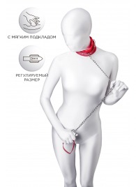 Красный ошейник с подкладкой из меха - ToyFa - купить с доставкой в Коломне