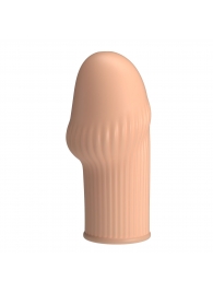 Телесная насадка на пенис Huel - 9 см. - Baile - в Коломне купить с доставкой