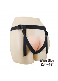 Черные трусики харнесс с платформой Caludio I - Baile - купить с доставкой в Коломне