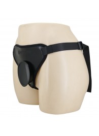 Черные трусики харнесс с платформой Caludio I - Baile - купить с доставкой в Коломне