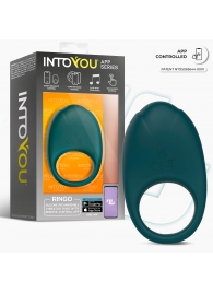 Зеленое интерактивное виброкольцо Ringo - Intoyou - в Коломне купить с доставкой
