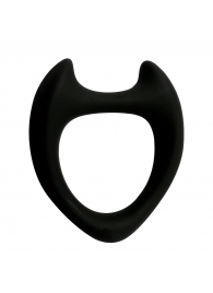 Черное эрекционное кольцо с рожками Wooomy Toro M - Adrien Lastic - в Коломне купить с доставкой
