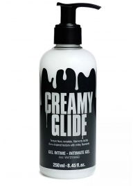 Лубрикант на водной основе Creamy Glide с консистенцией спермы - 250 мл. - Strap-on-me - купить с доставкой в Коломне
