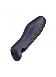 Сливовая силиконовая насадка на пенис с подхватом Manwan Ryzer - Manwan - в Коломне купить с доставкой