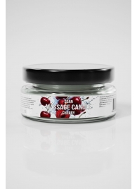 Массажная свеча «Спелая вишня» - 50 мл. - SGAN - купить с доставкой в Коломне