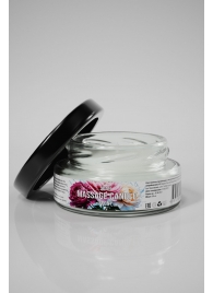 Массажная свеча «Цветущий пион» - 50 мл. - SGAN - купить с доставкой в Коломне