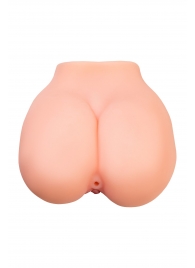 Реалистичный мастурбатор в форме попки с 2 любовными входами - No Name - в Коломне купить с доставкой