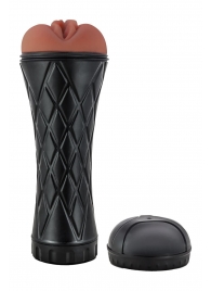 Коричневый мастурбатор-вагина Marly - Dream Toys - в Коломне купить с доставкой