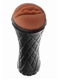 Коричневый мастурбатор-вагина Marly - Dream Toys - в Коломне купить с доставкой