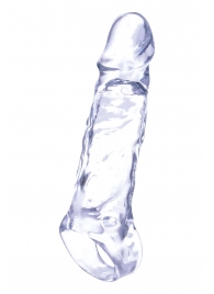 Прозрачная насадка-удлинитель Length Enhancer с подхватом - 16 см. - NMC - в Коломне купить с доставкой