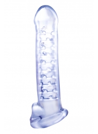 Прозрачная насадка-удлинитель Stretchy Touch - 18 см. - NMC - в Коломне купить с доставкой