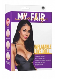 Телесная надувная секс-кукла с 3 любовными отверстиями - NMC - в Коломне купить с доставкой