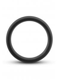 Черное эрекционное кольцо Silicone Go Pro Cock Ring - Blush Novelties - в Коломне купить с доставкой