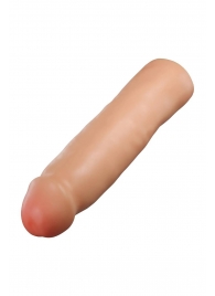 Телесная насадка-удлинитель Tenacity - 21,6 см. - Blush Novelties - в Коломне купить с доставкой