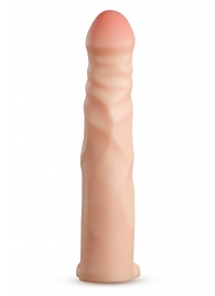 Телесная насадка-удлинитель Fortitude с подхватом - 17,7 см. - Blush Novelties - в Коломне купить с доставкой
