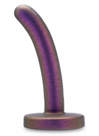 Фиолетовая насадка с гладкой поверхностью Surrender 4.75 Inch Beginner Pegging Dildo - 12 см. - Blush Novelties - купить с доставкой в Коломне