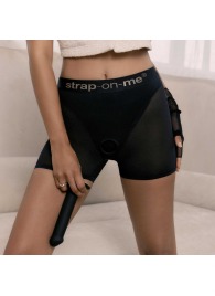 Трусики-шорты для фиксации насадок Strap-on-me Harness Lingerie Halo - size XL - Strap-on-me - купить с доставкой в Коломне