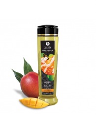Массажное масло для тела Luscious Mango с ароматом манго - 240 мл. - Shunga - купить с доставкой в Коломне