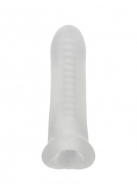 Белый фаллоудлинитель Striker - 13,5 см. - Lola Games - в Коломне купить с доставкой