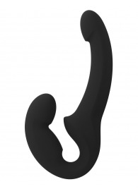 Черный безремневой страпон Share Lite - Fun Factory - купить с доставкой в Коломне