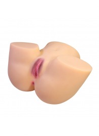 Телесный мастурбатор Liora с 2 любовными тоннелями - Baile - в Коломне купить с доставкой