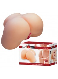 Телесный мастурбатор с 2 любовными отверстиями Olivia - Baile - в Коломне купить с доставкой